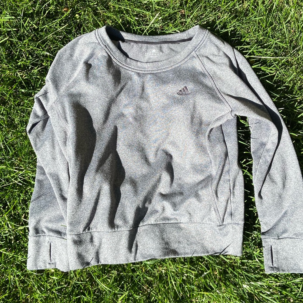 Grey Adidas Sweatshirt